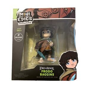 Mini Epics Weta Workshop The Lord Of The Rings Frodo Baggins Loot Crate New